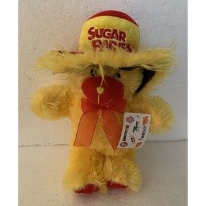 Good Stuff Sugar Babies Plush Stuffed Animal 14" Yellow Duck Bear 2005 NEW TAG